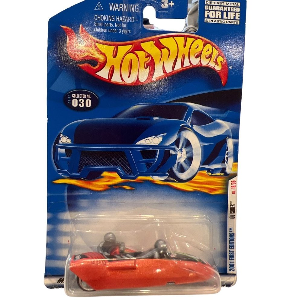 Hot Wheels 2001 First Editions Outsider 18 of 36 Collector No 030 Car Toy Box Da